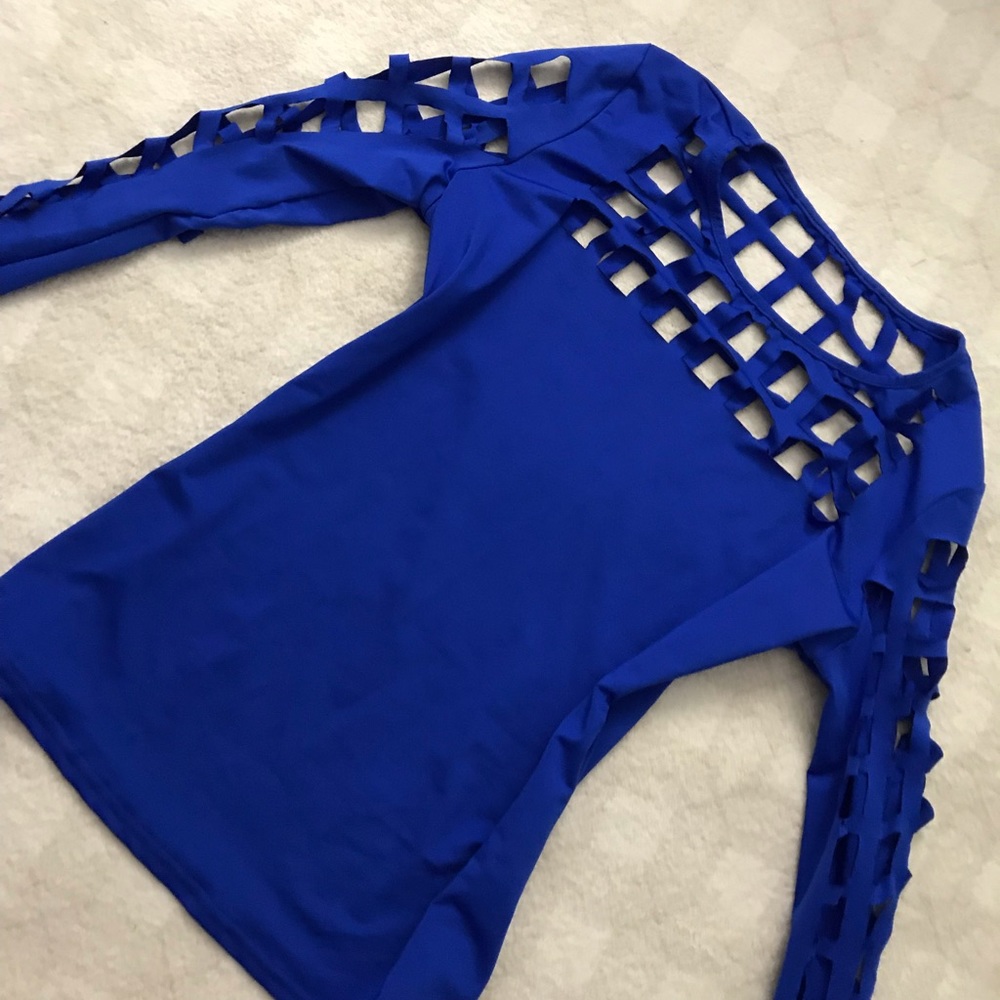 Pika Boo Royal Blue Top